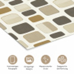 Blokken - Vintage - Grijs poster papier klein 62 -tcloseup_DE