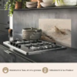 Berglandschap - Mist  - Penseelstreken keuken achterwand spatscherm klein -usp_FR