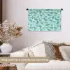 Zee - Dieren - Blauwe vinvis Wandkleed katoen klein 269 -sfeer1
