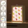 Kleur - Snoep - Roze Light Box met kabel (Tafellamp) klein -USP_NL
