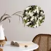 Donker - Groen - Camouflage - Schilderachtig Wandcirkel plexiglas klein 852 -sfeer4