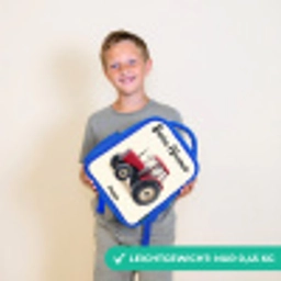 Tractor - Getekend - Rood Kinderrugzak - Blauw middel -sfeer1_DE