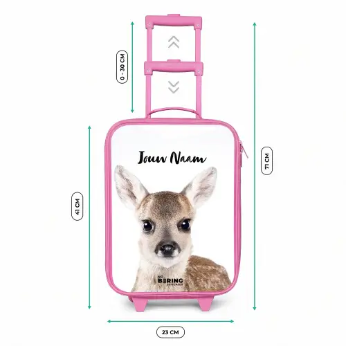 Bambino Kinderkoffer - Roze klein -productfoto_formaten