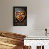 Houten - Hart - Kleurrijke - Specerijen KitchenYeah - Keuken - Fotolijst klein -sfeer3