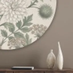 Romantisch - Design - Kleurrijk Akoestische PET Vilt - Rond klein -sfeer5_closeup