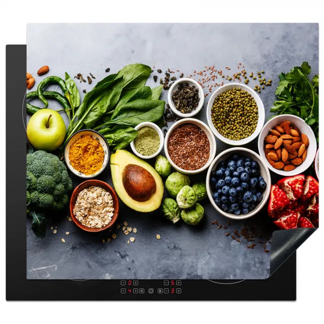 Symfonie van Superfoods Inductie beschermer vinyl 3mm middel -3d