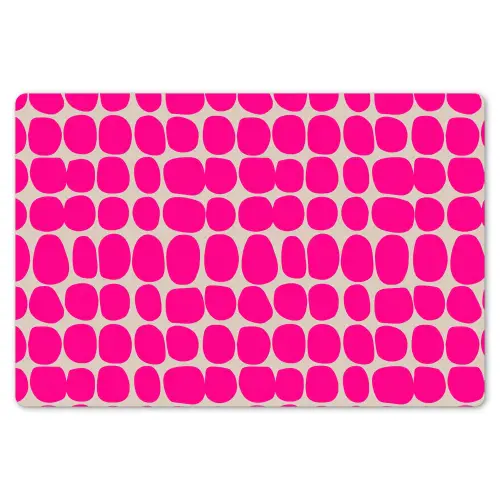 Stippen - Patroon - Roze Placemat vinyl groot 368 -zzsfeer1_Kitchenyeah-website