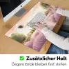 Lavendelveld - Huis - Paars Muismat XXL klein -ysfeer3_duits