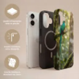 Quetzal - Jungle - Natuur - Groen Toughcase MagSafe Apple iPhone 17 klein -USP_Lagen_FR