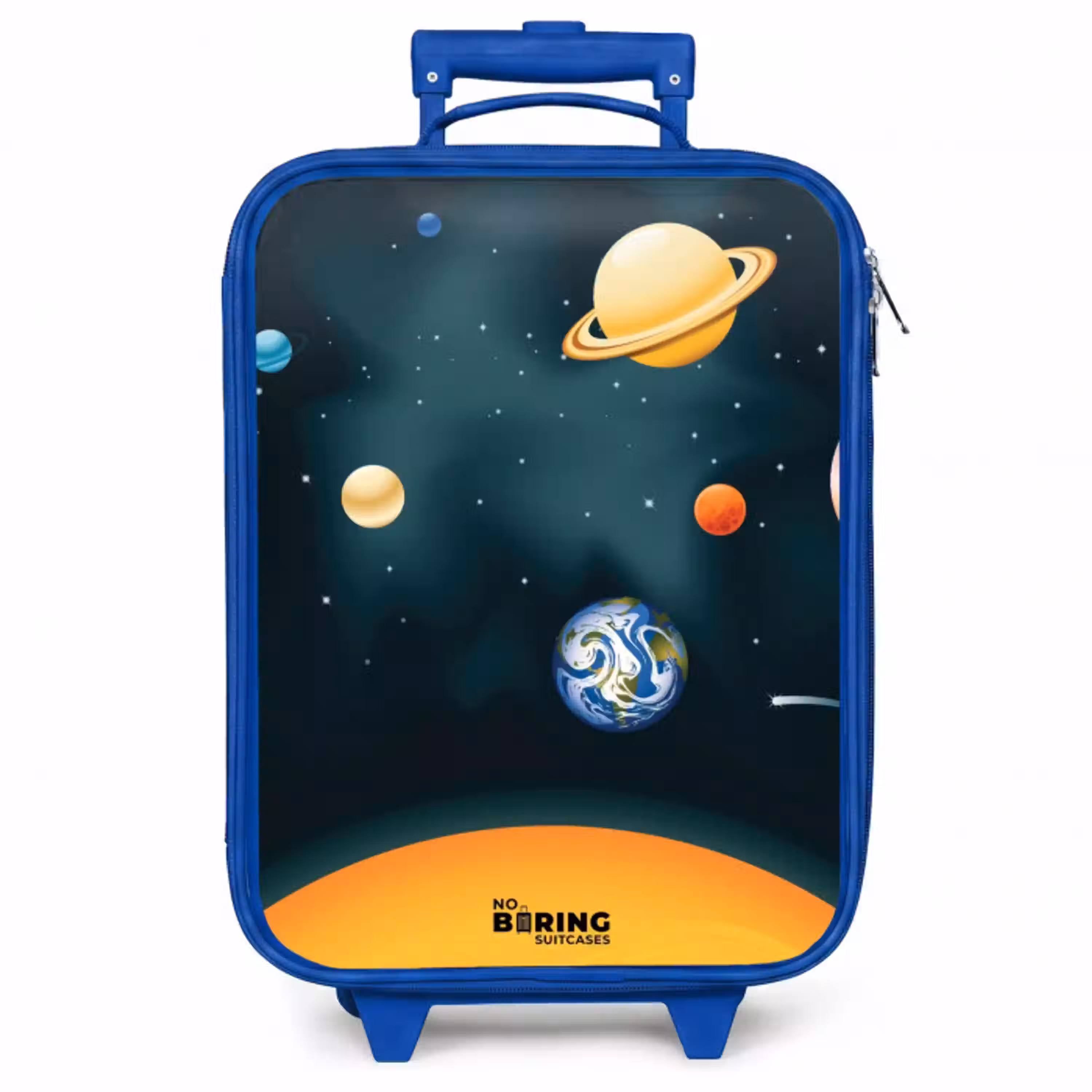 Ruimte met planeten Kinderkoffer - Blauw klein -zzz_website3d