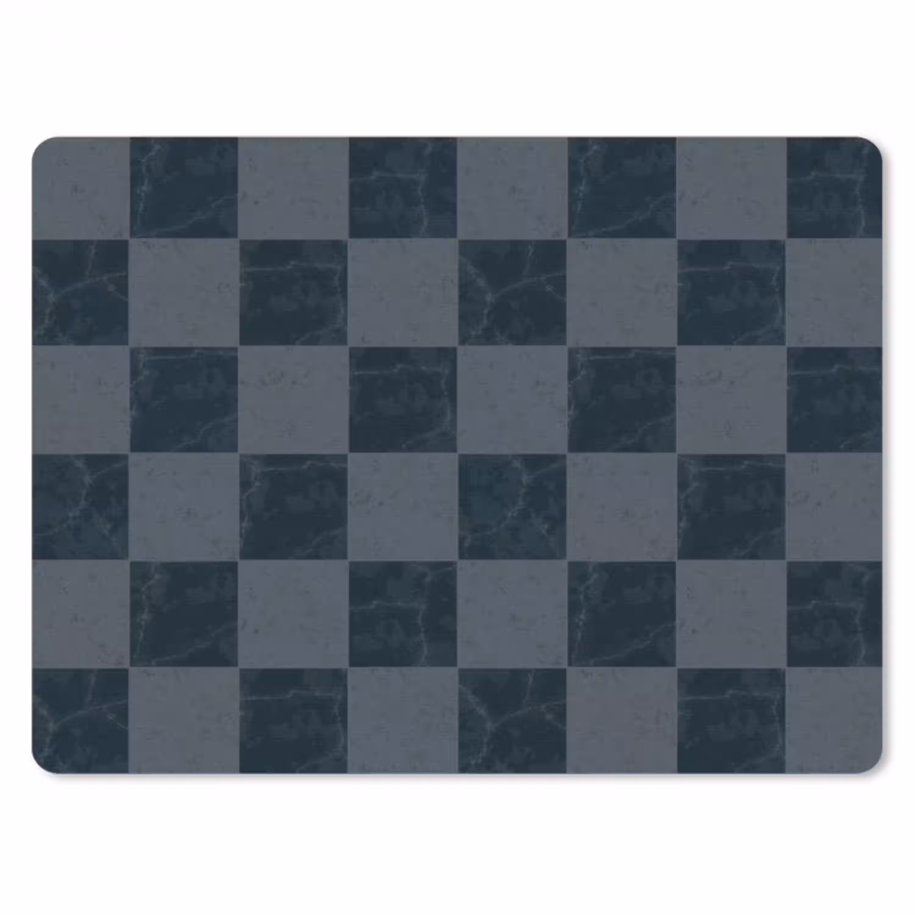 Marmer - Patroon - Antraciet muismat rubber klein 262 -3d