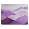 Abstract - Heuvels - Landschap - Paars muismat rubber klein -3d