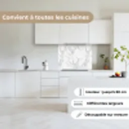 Marmer - Zuiver - Grijs - Aders keuken achterwand 2 middel 865 -sfeer4_FR