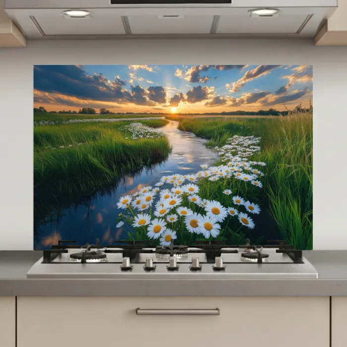 Beekje - Landschap - Margriet keuken achterwand spatscherm klein -3d_website