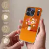 Vaas - Bloemen - Oranje Telefoonhoesje iPhone 17 Pro klein -sfeer3_NL