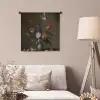 Bloemen in een Wan-Li vaas en schelpen - Schilderij van Balthasar van der Ast Wandkleed katoen klein -sfeer4