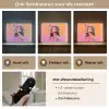 Portret - Bloemenkroon - Vrouw Light Box met batterij (Wandlamp) middel -USP_lichtkleurNL