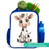 Baby koe Kinderrugzak - Blauw middel -inhoud_NL