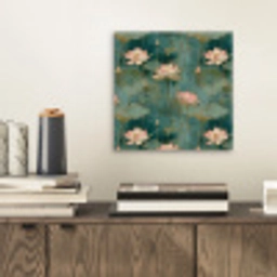 Botanisch - Bloemen - Roze aluminium wit klein 46 -sfeer1