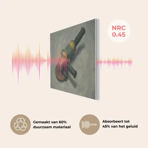 Haakse slijper - Schilderij - Gereedschap PET vilt klein -USP_NL