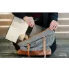 Vormen - Modern - Zwart laptophoes neopreen klein -tas