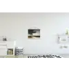 Kust - Golven - Rots - Storm textielposter latten blank klein -kinderkamer