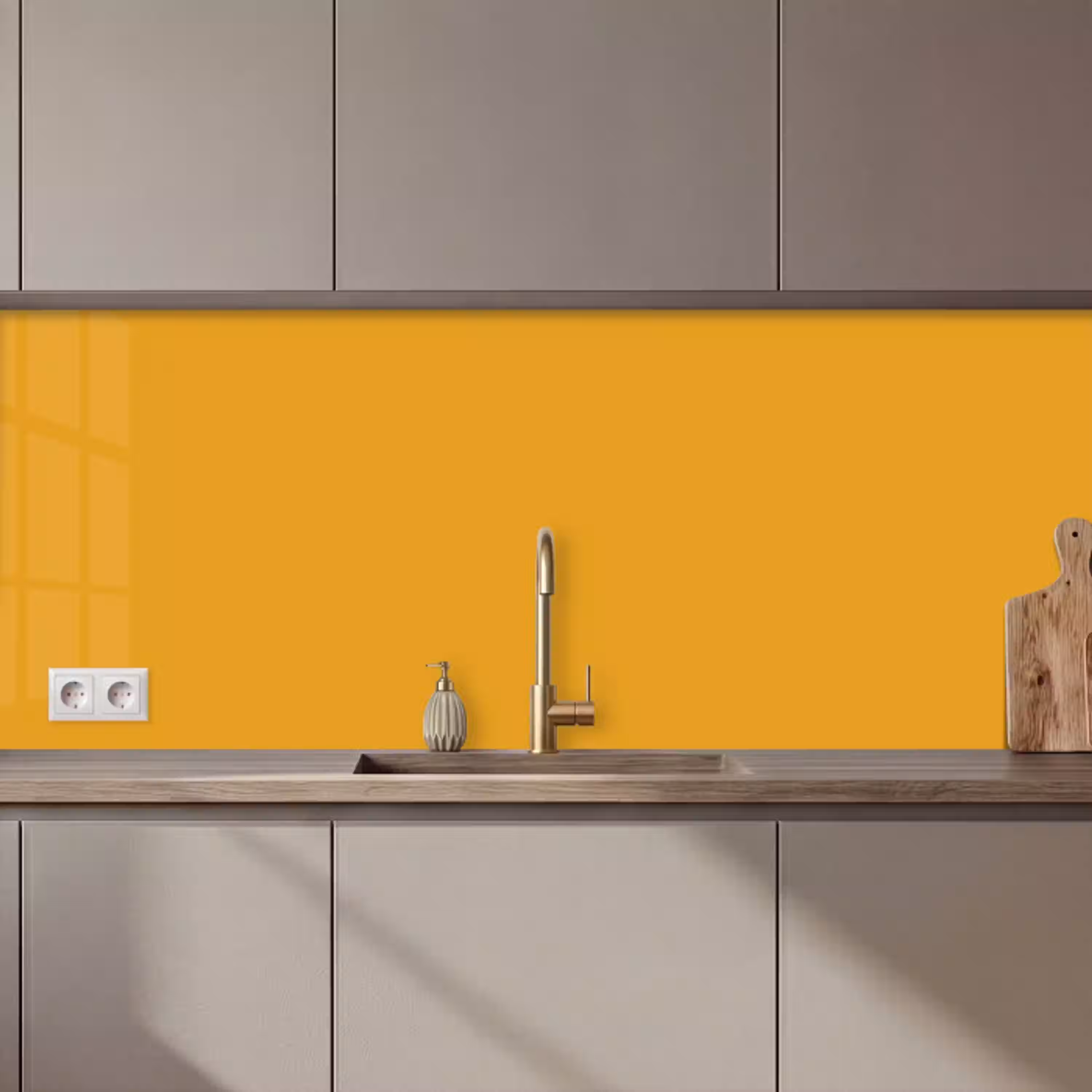 Okergeel - Herfst - Interieur keuken achterwand 2 middel 871 zz_3dshopping