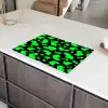 Zwart - Neon - Groen - Patroon Inductie beschermer vinyl 3mm klein 276 -sfeer8