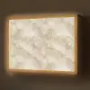Lichtbeige - Onyx - Subtiel Light Box met batterij (Wandlamp) middel 907 -z3d_website