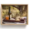 Picknick - Wijn - Kaasplankje Dienblad Rechthoek middel -z3d_shopping