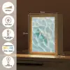 Zeesterren - Golvend water - Rustgevend Light Box met kabel (Tafellamp) klein -USP_NL