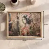 Kimono - Vrouw - kersenbomen Dienblad Rechthoek middel -USP_Formaat