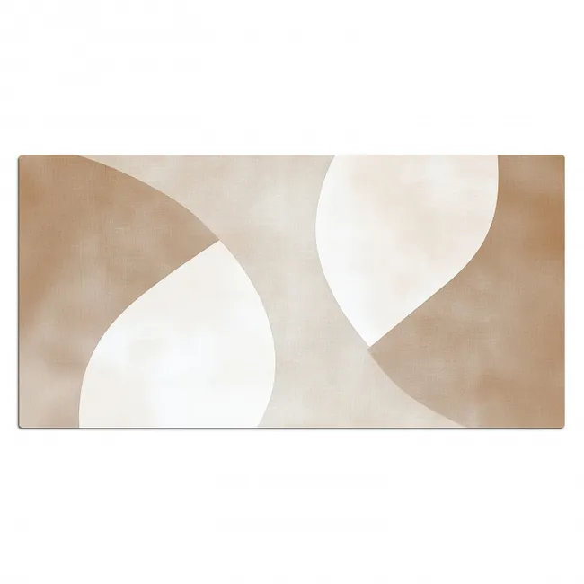 Bureau onderlegger - Bruin - Japandi - Abstract