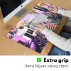 Huizen - Minimalistisch - Palmbomen - Kust Muismat XXL klein -sfeer3