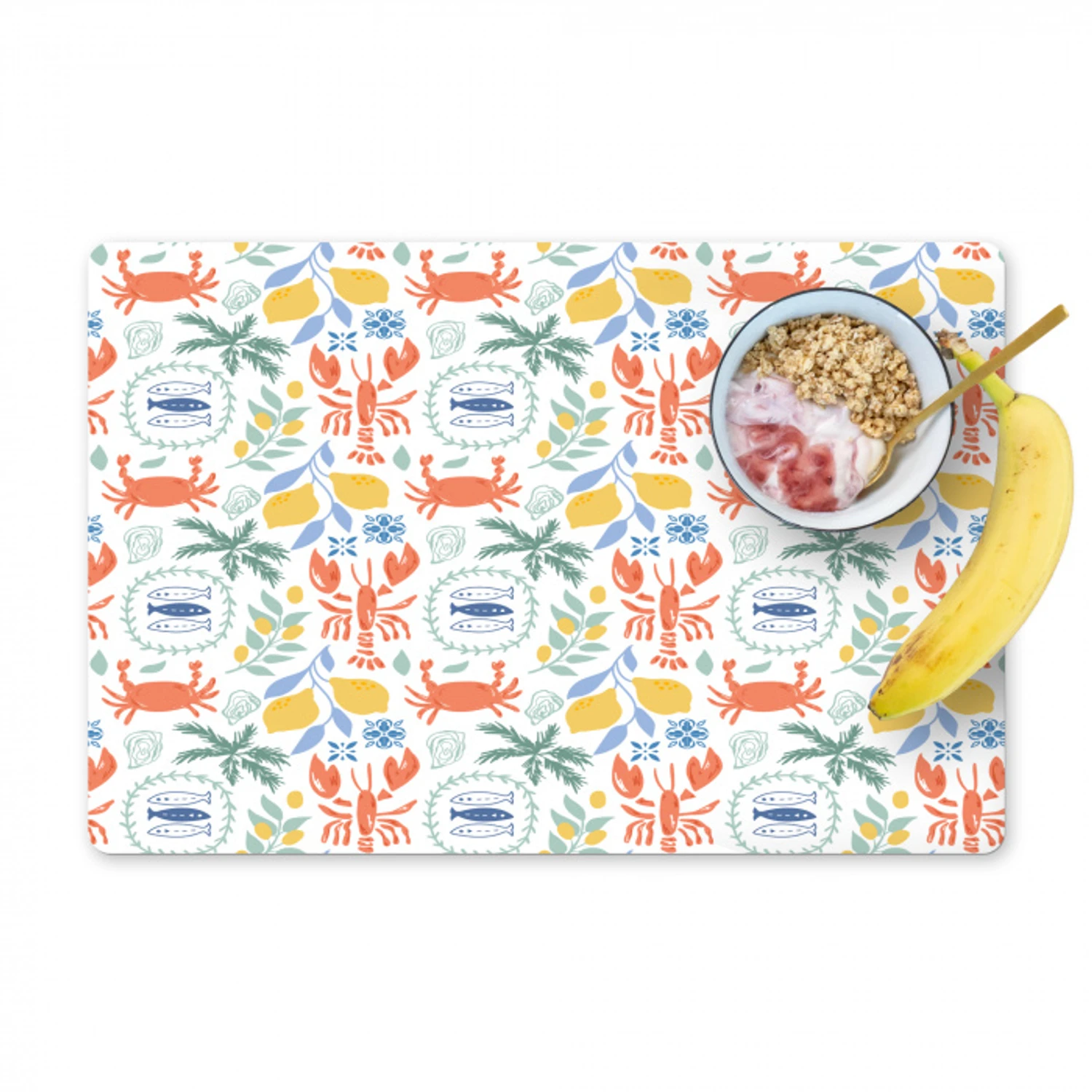 Zee - Sfeer - Citroen - Vis Placemat vinyl groot 368 -zzzproduct_Kitchenyeah-website