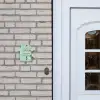 Witte tulpen - Sierlijk Naambord Huisje klein -sfeer1