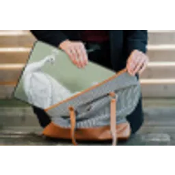 Pauwen - Wit - Natuur - Groen laptophoes neopreen klein -tas