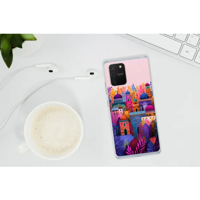 Kleurrijk paradijs - Levendig - Islamitisch Telefoonhoesje Samsung Galaxy S10 Lite klein -oordopS10Lite