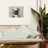 Bril - Hond - Kok tuinposter los doek klein -sfeer7