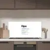 Quotes - Opa betekenis - Spreuken - Woordenboek keuken achterwand spatscherm middel -sfeer2