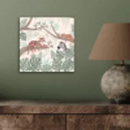 Jungle - Rustiek - Pastel aluminium wit klein -sfeer2