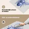 Bij - Modern - Delfts - Blauw Inductie beschemer met haakjes klein -ky-schoon-nl