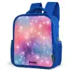 Sterren - Abstract - Kleuren Kinderrugzak - Blauw middel -schuin
