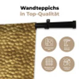 Metaal - Dynamisch - Goud Wandkleed katoen klein 269 -tsfeer2_DE