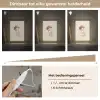 Jongen - Voetbal - Bruin - Minimalistisch Light Box met kabel klein -USP_dimbaarNL
