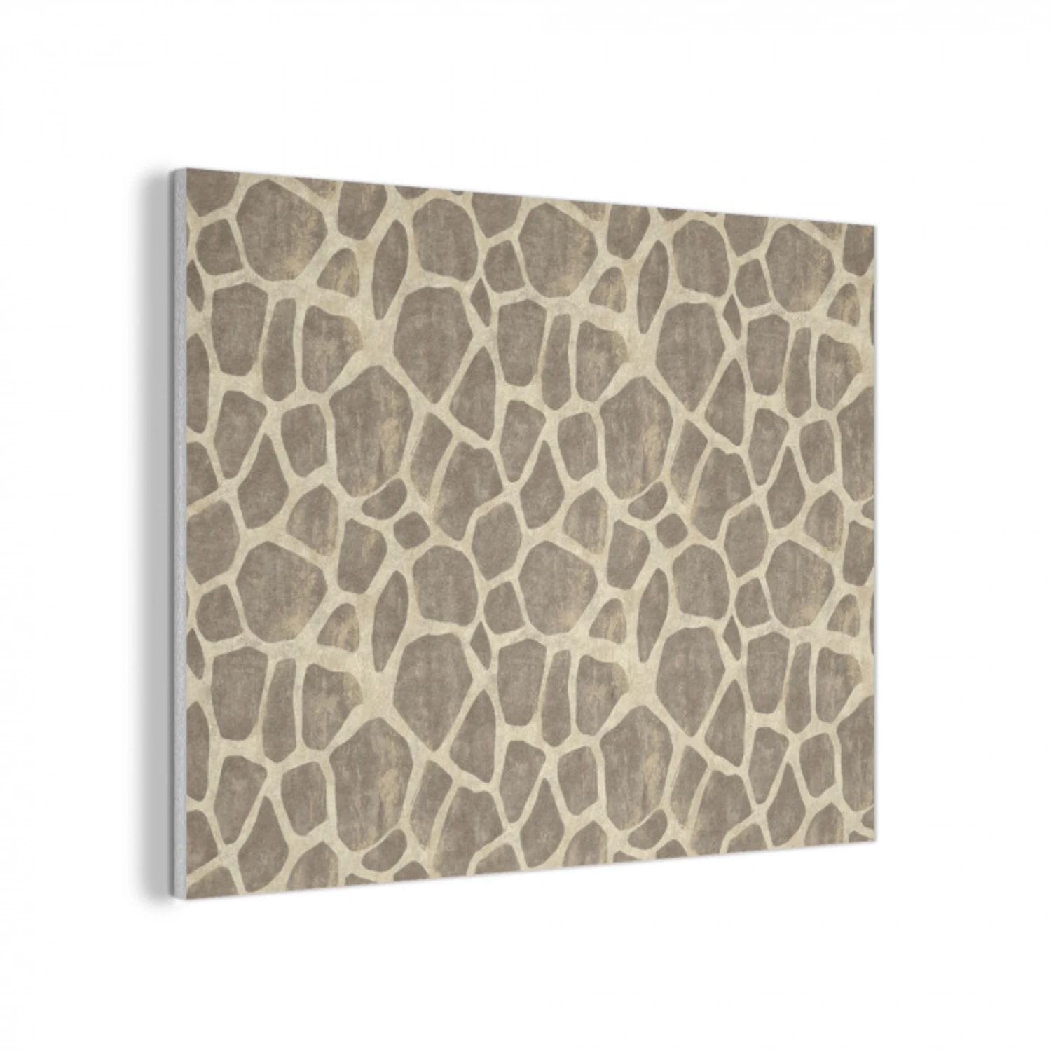 Giraf - Patroon - Beige - Bruin PET vilt klein 837 -3d