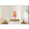 Schepijs - Hoorntje - Illustratie - Minimalistisch fotobehang vinyl groot -bed