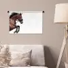 Paard - Springen - Modern Wandkleed katoen klein -sfeer4