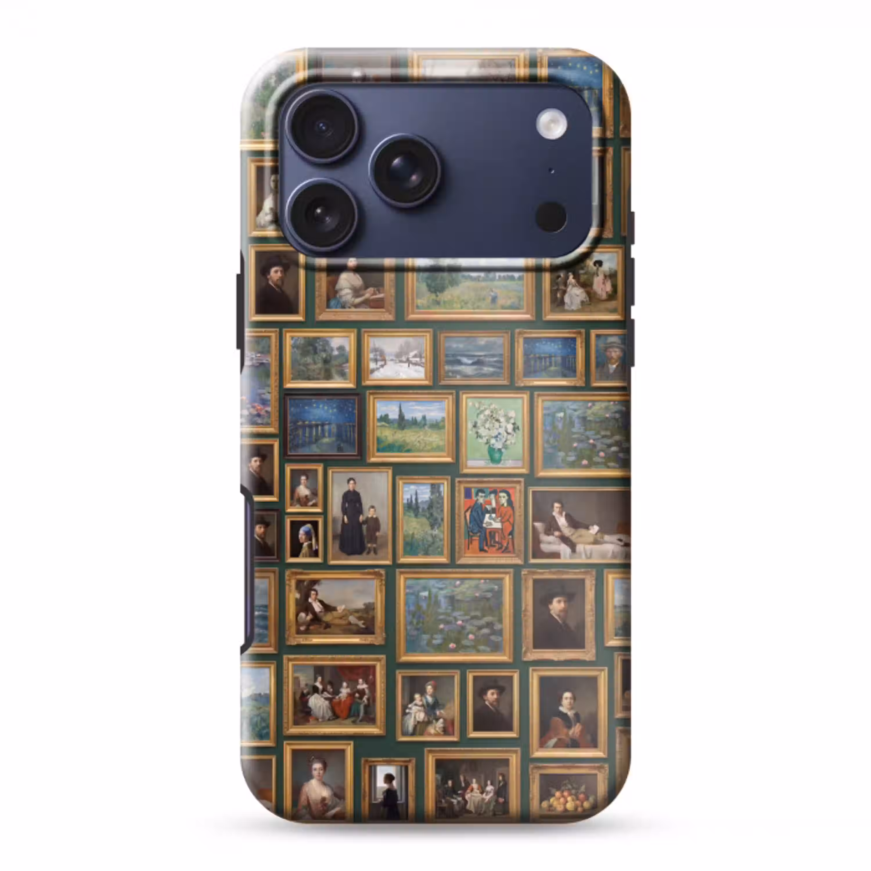 Kunst - Schilderijen - Collectie - Klassiek - Groen Toughcase MagSafe Apple iPhone 17 Pro Max klein -3d