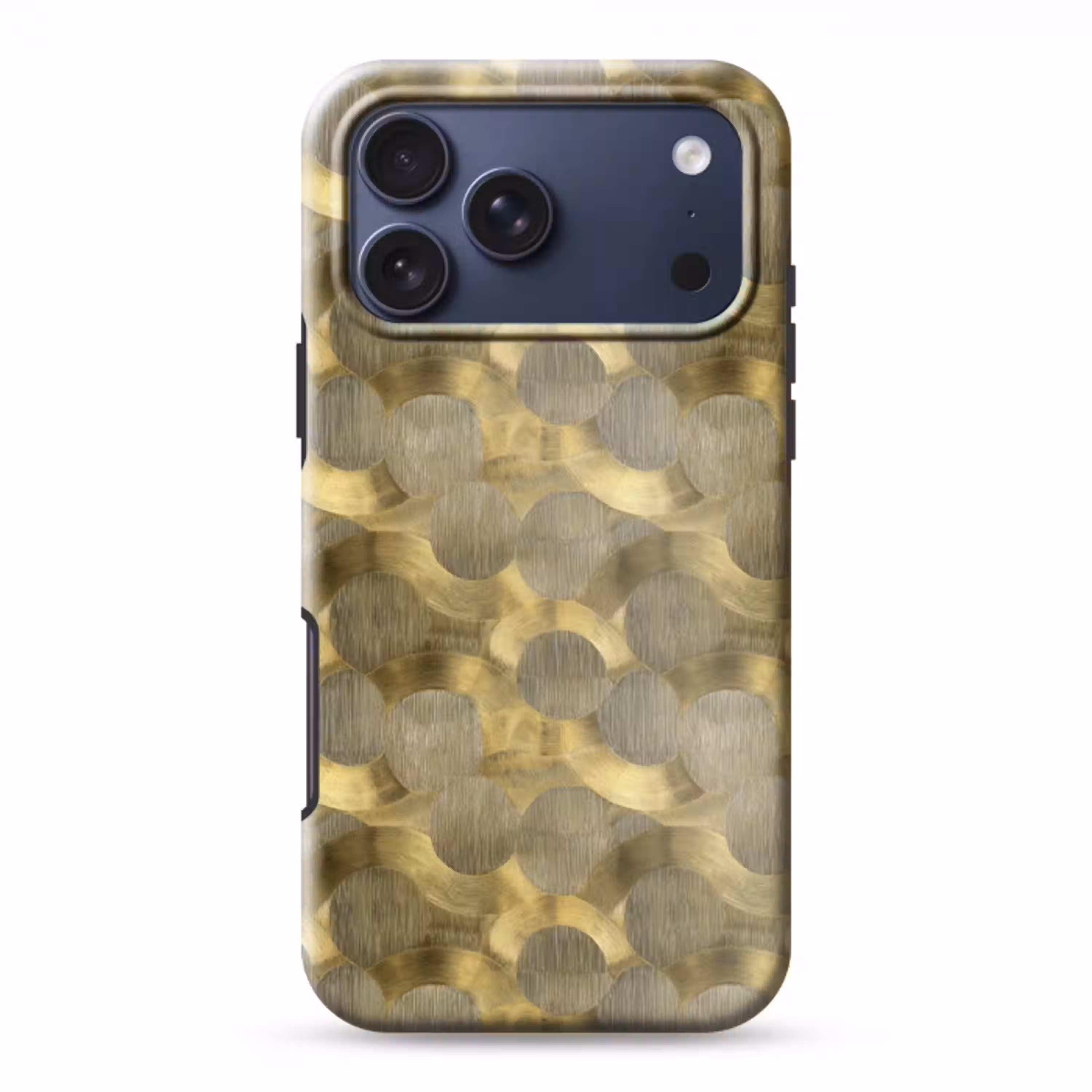 Modern - Geometrisch - Goud Toughcase MagSafe Apple iPhone 17 Pro Max klein 1019 -3d